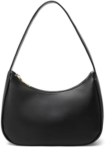 Shoulder Bags for Women, Cute Hobo Tote Handbag Mini Clutch Purse with Zipper Closure | Amazon (US)