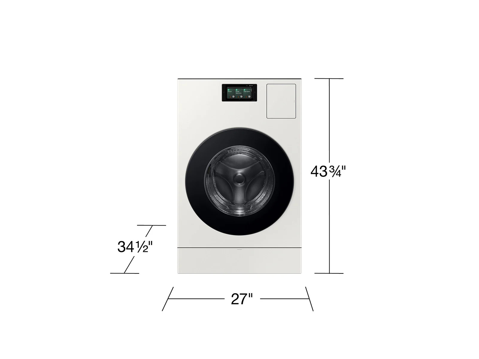 5.3 cu. ft. Bespoke AI Laundry Ventless Heat Pump Dryer Combo\u2122 Heat Pump Dryer All-in-One Ul... | Samsung