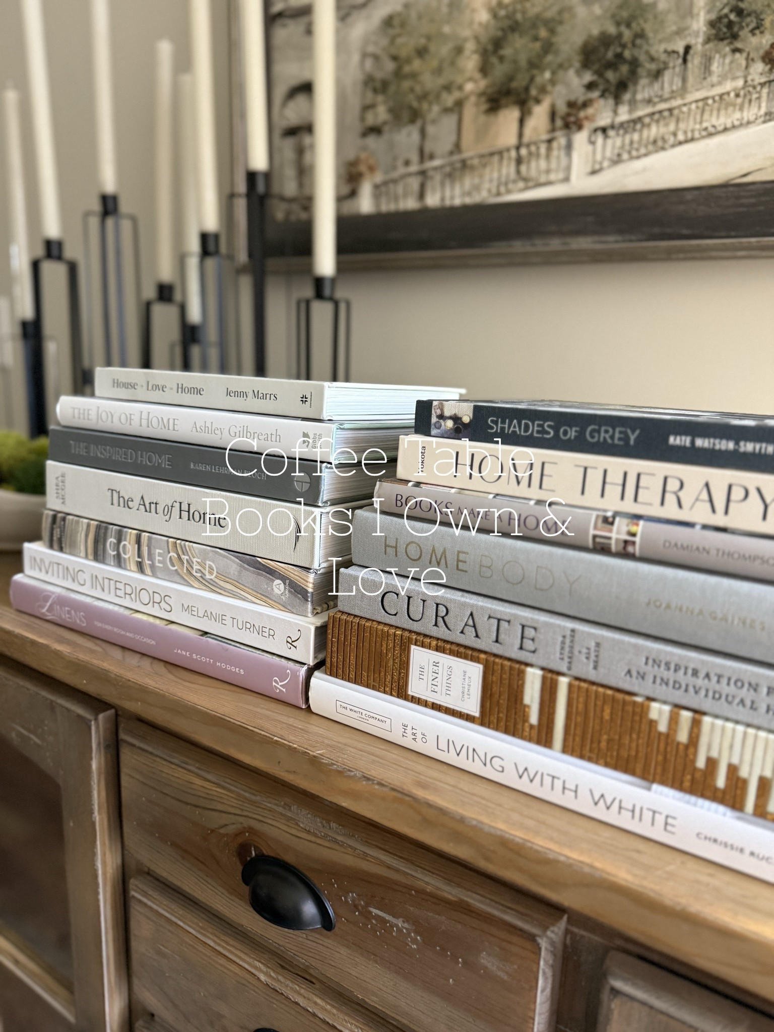 The most versatile home decor accent…coffee table books!🩶

Decorating with books is the easiest way to add style, depth, height, texture and dimension to your home decor!

Coffee table books, Coffee table decor, Decorating with books, Beautiful coffee table books , Decorative books, Living room decor ideas, Bedroom decor ideas, Entryway decor ideas, Pretty books, Stylish books, Home decor books, Book decor, Books, Decorate with books 

#LTKStyleTip #LTKFindsUnder50 #LTKHome