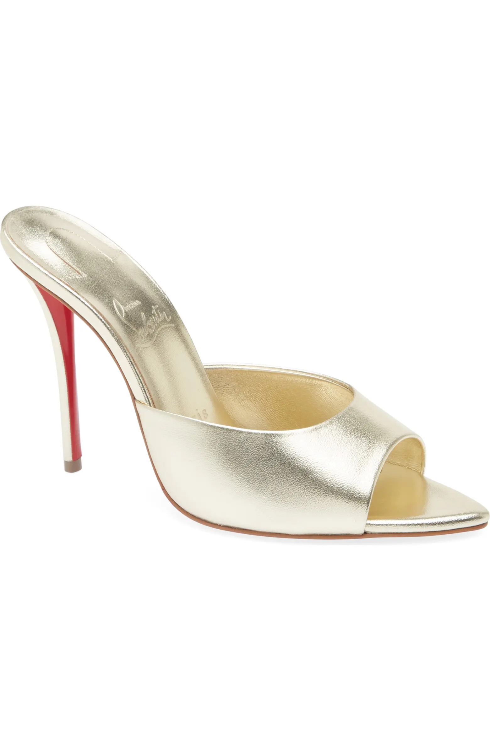 Miss Z Pointed Toe Metallic Sandal (Women) | Nordstrom