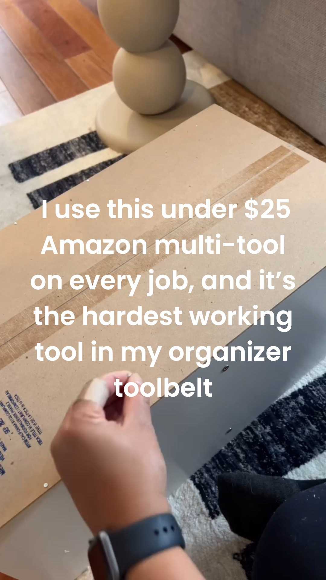 This thing gets a workout. It’s a mini hammer, screwdriver, and the real MVP—it pulls out those stuck, hard-to-reach cabinet pins.

We show up prepared on every job. Tools, supplies, backup plans.

But if there’s one tool I can’t live without, it’s this one.

#professionalorganizer #organizerlife #organizedhome #homeorganization #amazonfinds #organizingtools #organizingmusthaves #organizingfavorites #theorganizedleydi #njorganizer #nycorganizer

#LTKHome #LTKFindsUnder50