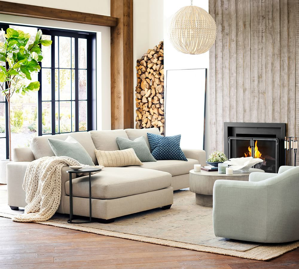 Belgian Linen Pillows | Pottery Barn (US)