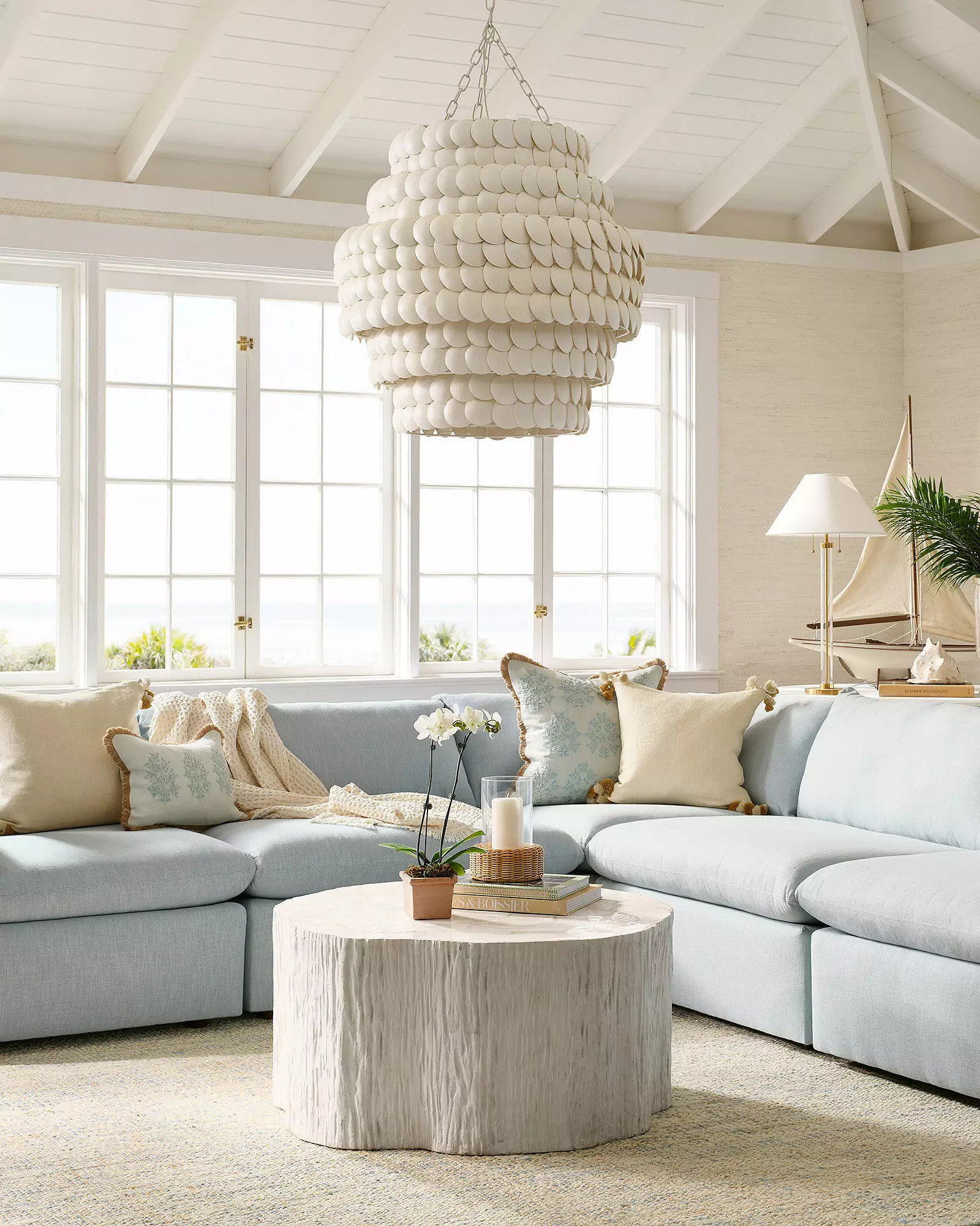 Pescadero Chandelier | Serena and Lily