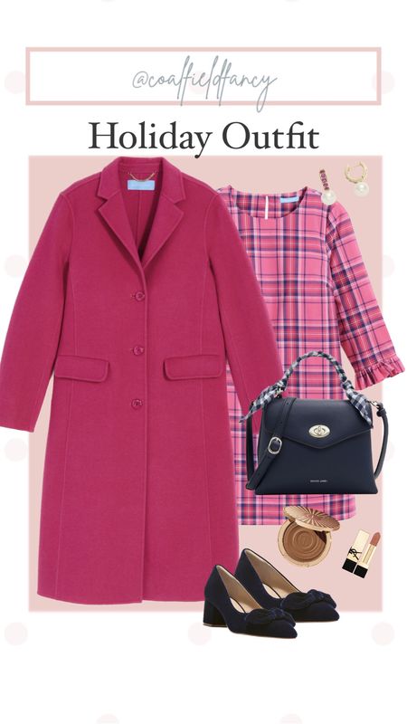 Family photo outfit
Holiday Outfit
Pink Holiday

Pretty in pink. Crafted from a pretty plaid poplin with the perfect amount of stretch, the  body-skimming Jessie Shift Dress is a great day-to-night option. Just add heels and you're ready for meetings, dinners, and whatever else you might have planned.

#LTKHoliday #LTKover40