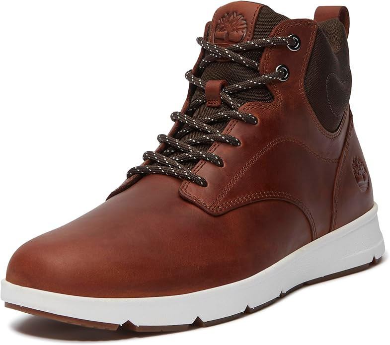 Timberland Men's Parker Street Mid Lace-up Sneaker Boot | Amazon (US)