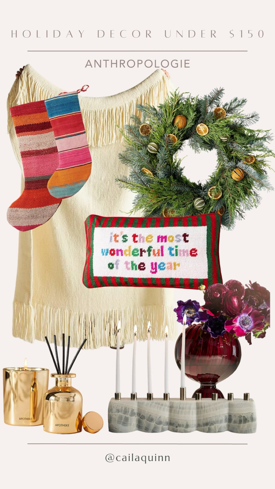 Holiday Decor under $150 from Anthropologie

#LTKSeasonal #LTKHoliday #LTKGiftGuide