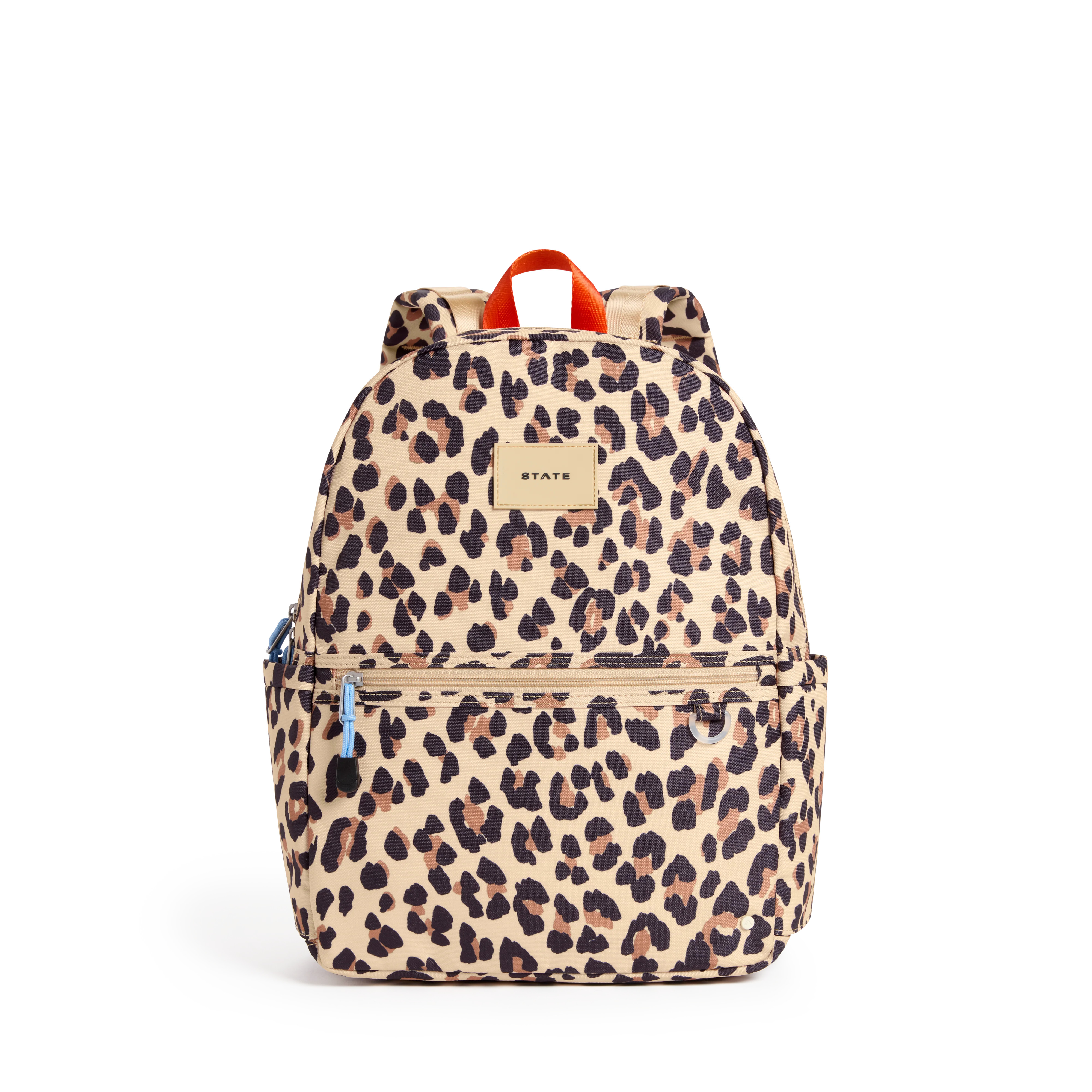 STATE Bags | Kane Kids Travel Backpack Printed Canvas Leopard | Back to School | Travel Backpack | STATE Bags