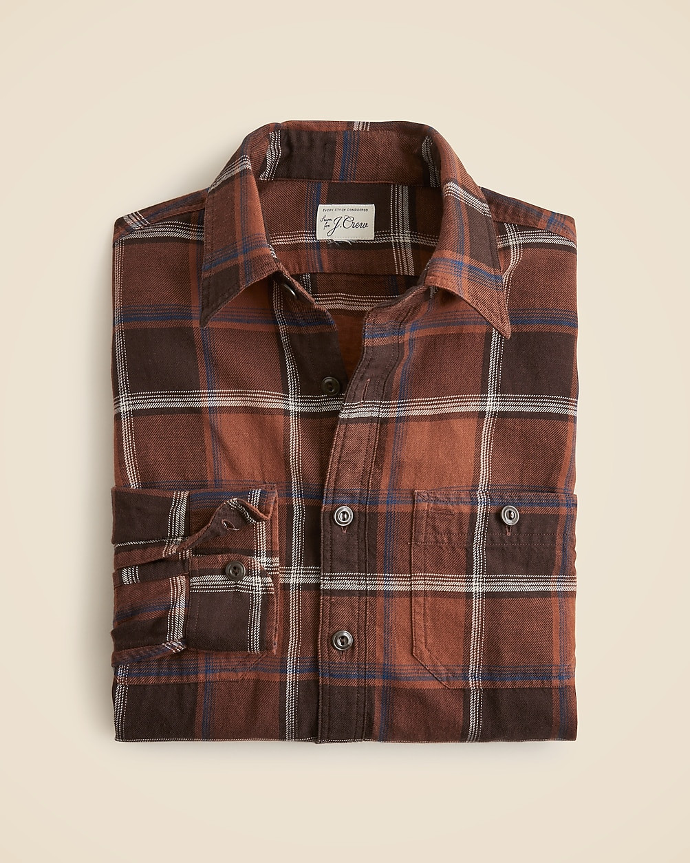 Cotton-hemp blend twill workshirt | J. Crew US