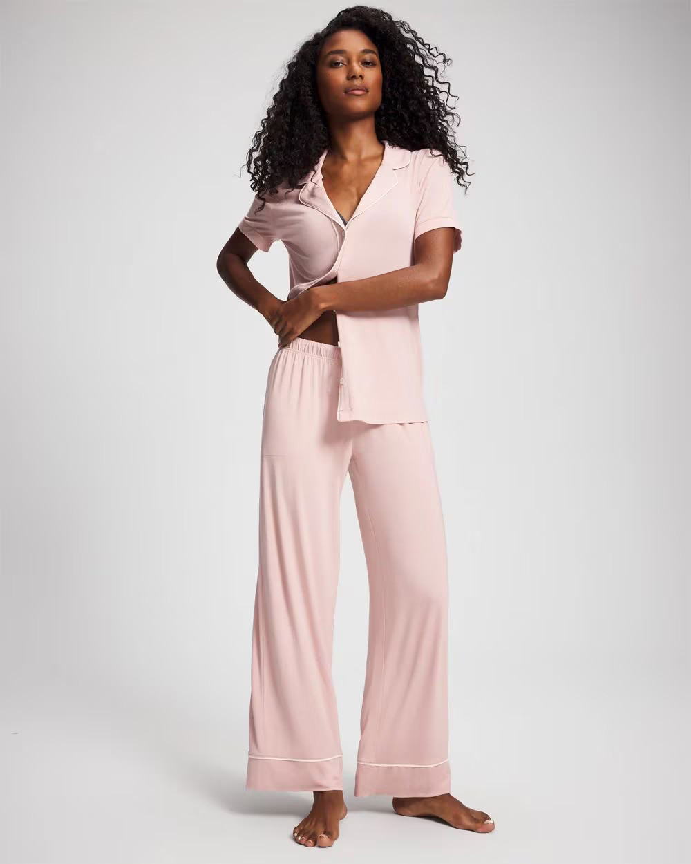 Solid Piped Pajama Pant | Soma | SOMA