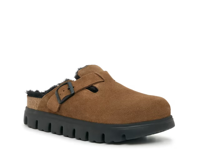 Birkenstock Papillio by Birkenstock Boston Shearling Clog - Women's - Free Shipping | DSW | DSW