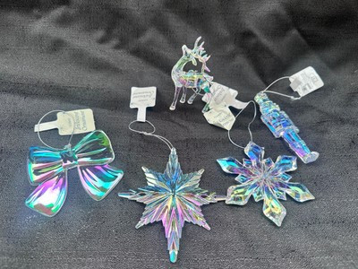 Bullseye Playground 5pk Iridescent Christmas Tree Ornaments Star Target 2024 NEW  | eBay | eBay US