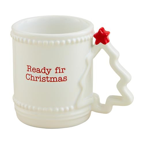 Mud Pie Figural Handle Mug, Tree, 16 oz | Amazon (US)