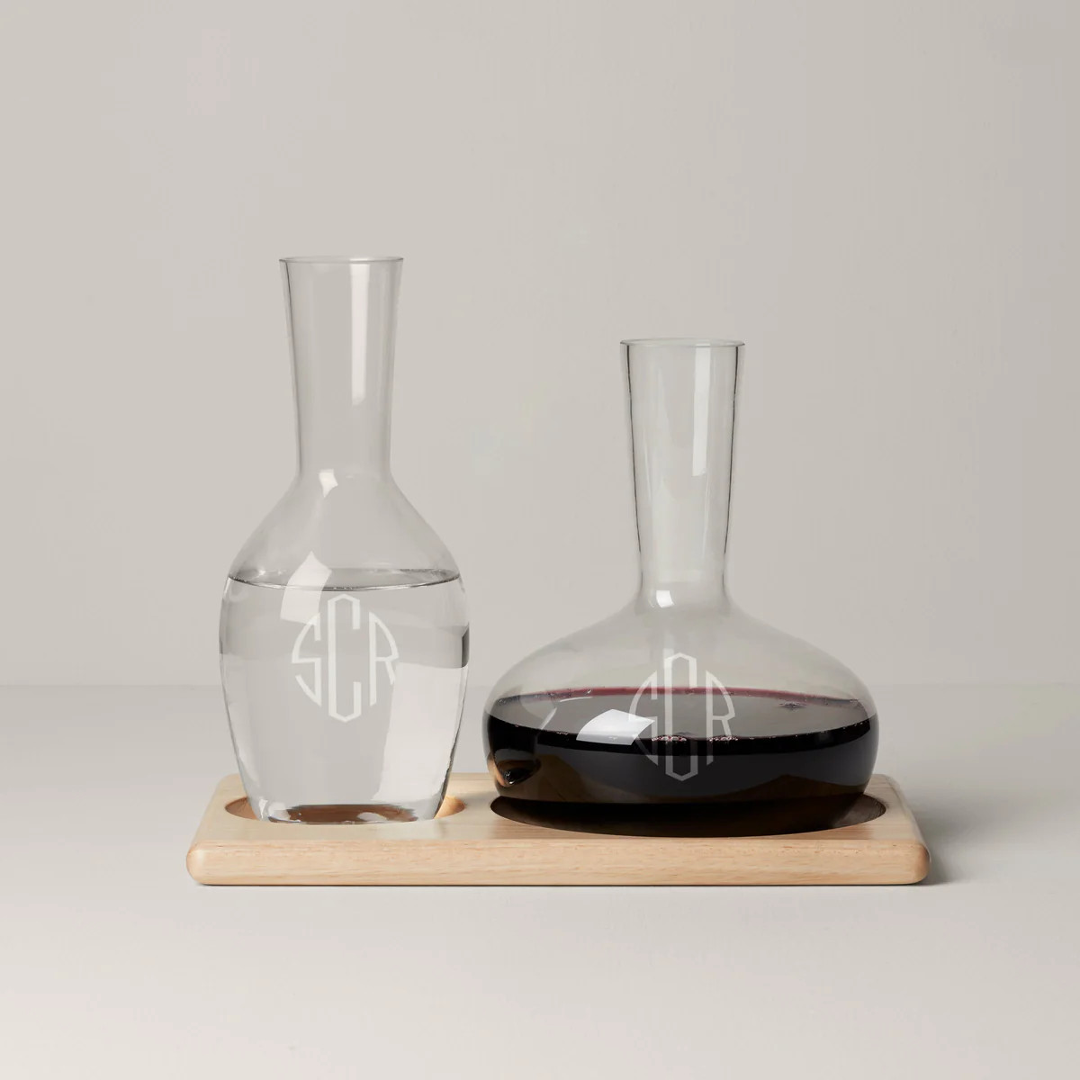 Personalized Tuscany Classics 3-Piece Carafe Set | Lenox