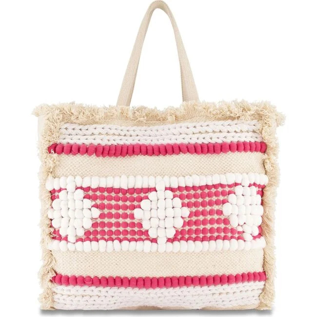Mer St. Barth | Sac de Plage (Pink, One Size) | Maisonette | Maisonette