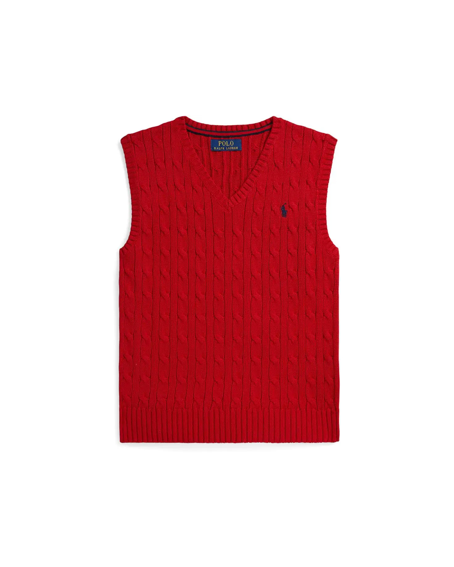Cable-Knit Cotton Sweater Vest (Big Kid) | Zappos