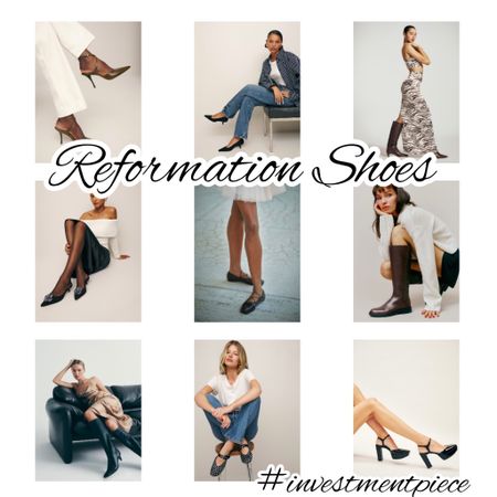 From platforms to on trend ballet flats and boots/ get (or give!) any and every shoe you need for the season (and beyond!) @reformation #investmentpiece 

#LTKstyletip #LTKshoecrush #LTKSeasonal