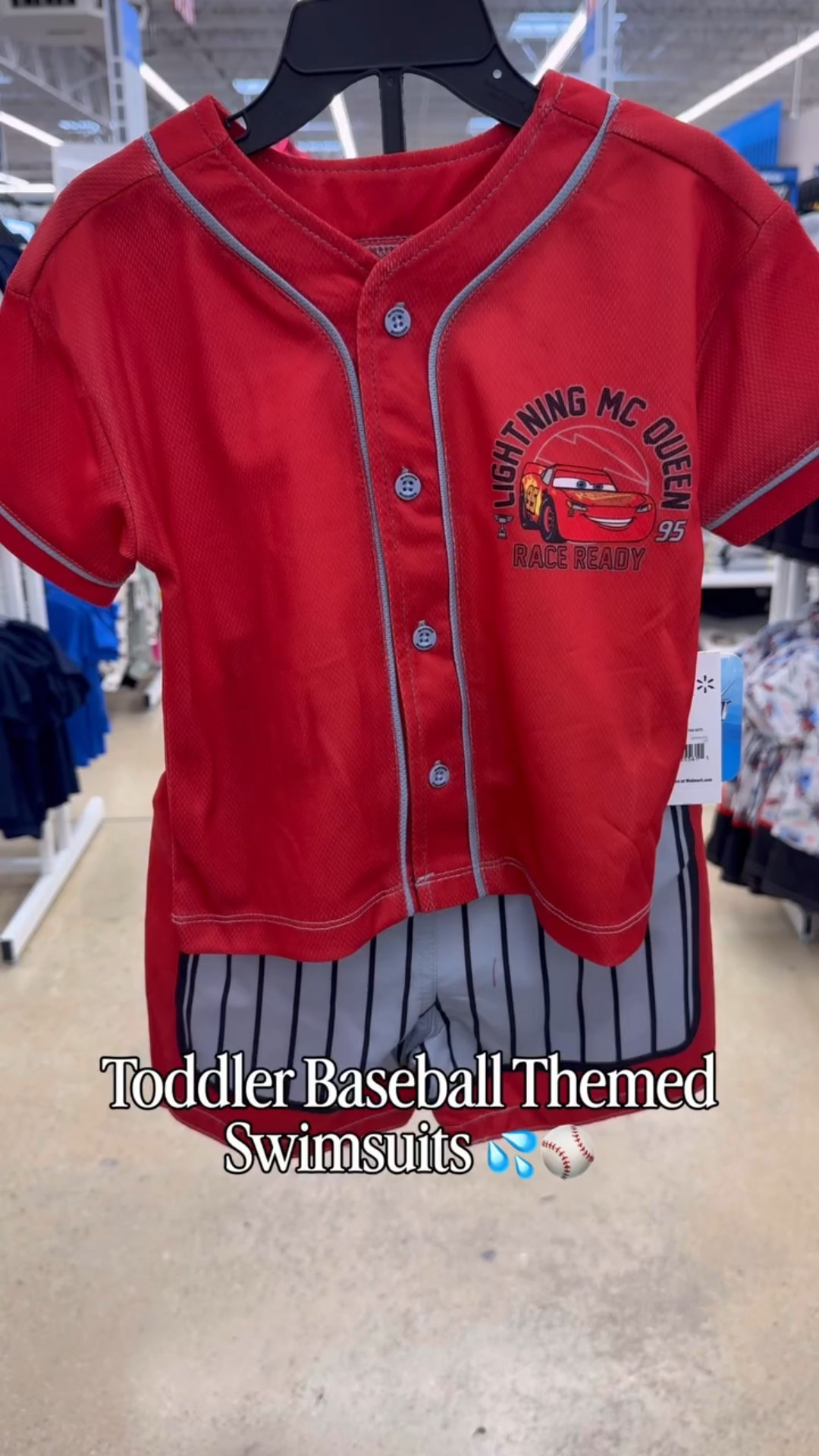 Batter up New Toddler Boys Baseball Themed Swim sets are in! 
💦type SWIM to shop these, I’ll send you the links ⚾️

#kidsswimwear #kidsswimsuit #swimsuitseason