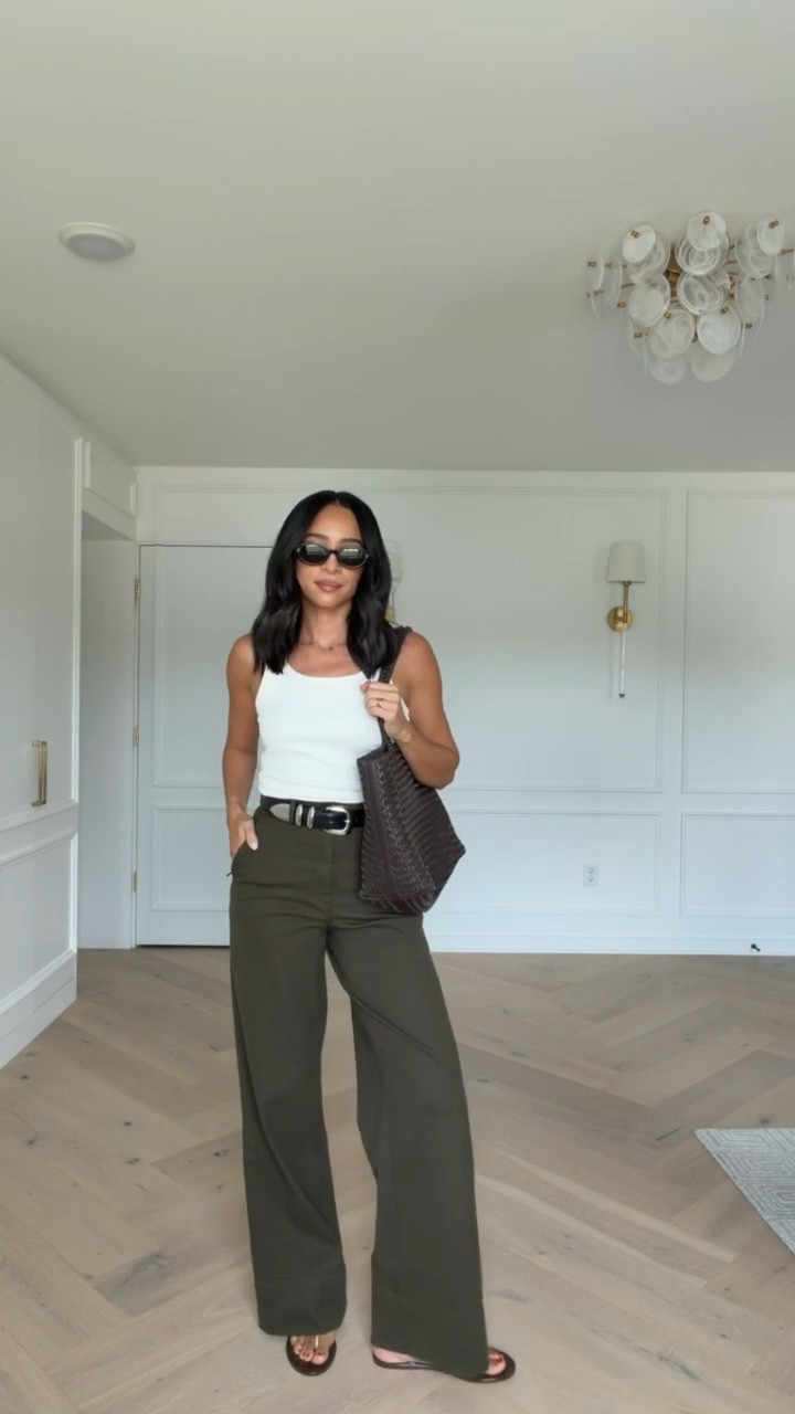Use code NENAXSPANX to save 15% off your first order! The color of these pants is so perfect for transitioning into fall! Wearing size S scoopneck tank and size S Tall wide leg pants 

casual chic outfit, work from home outfit, errands outfit, work outfit, office outfit, workwear, business casual workwear, teacher outfits

#LTKWorkwear #LTKSeasonal