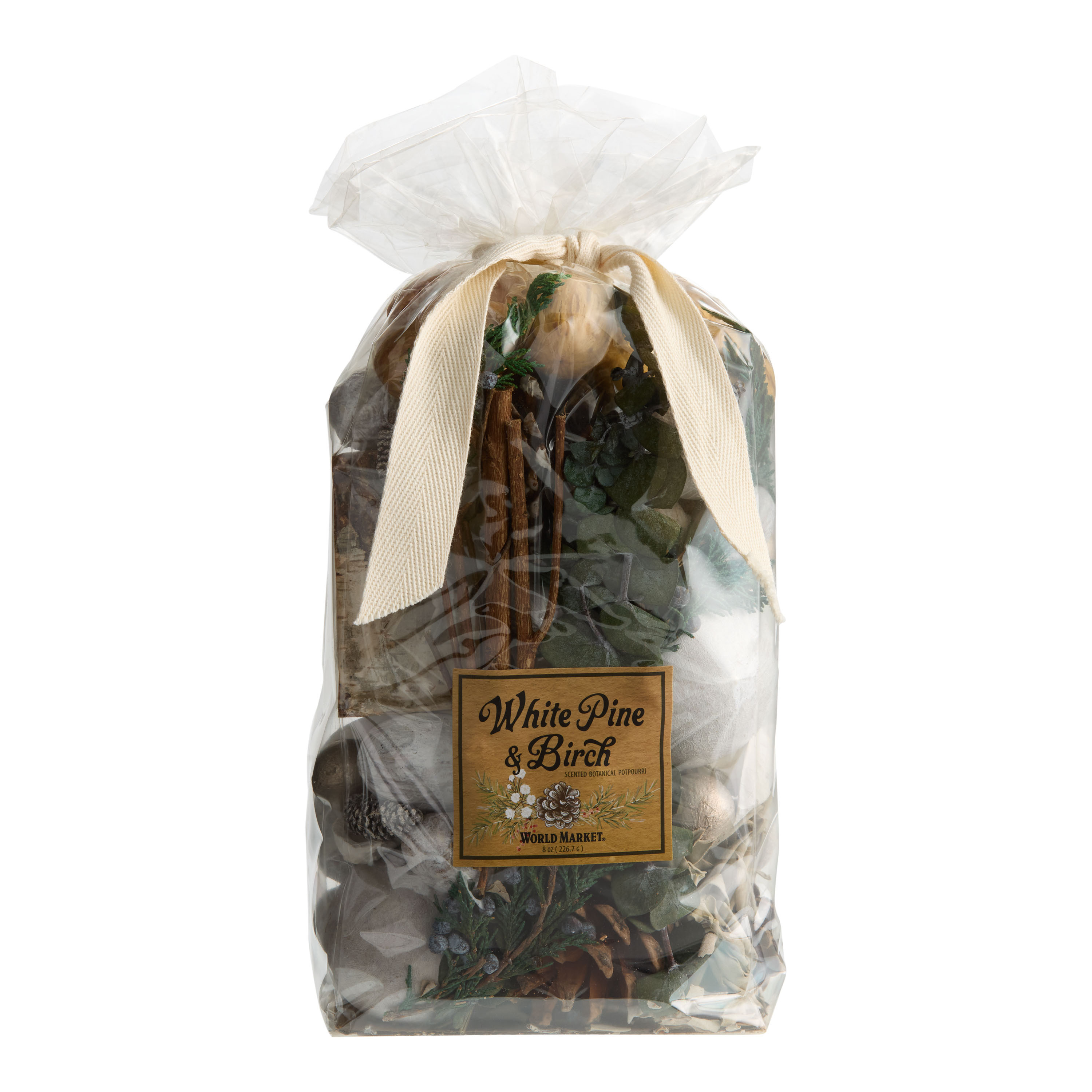 White Pine & Birch Botanical Potpourri Bag | World Market