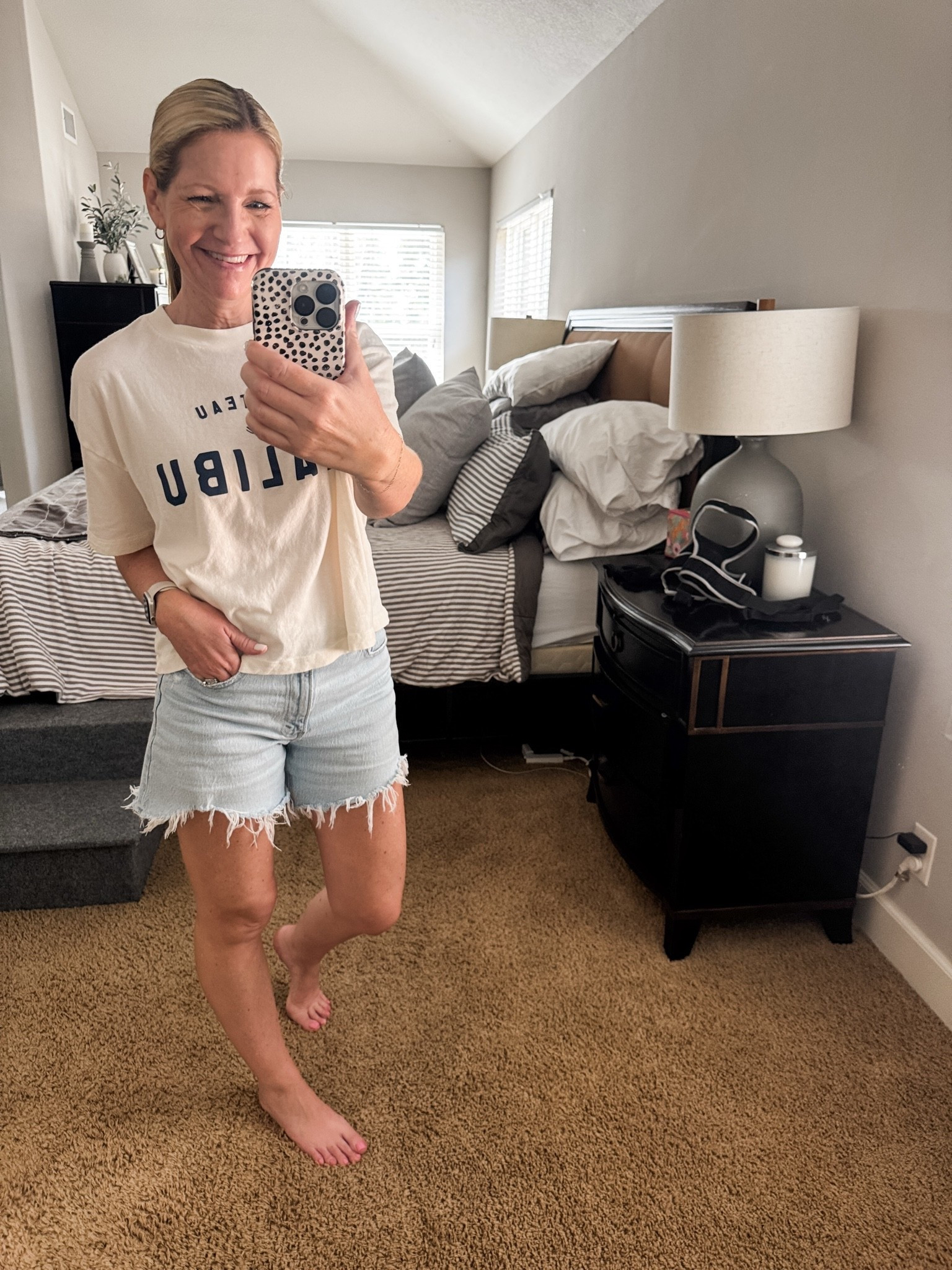 Saturday casual for a nail appointment and Target run. This is your reminder to grab the Abercrombie Dad shorts while they are on sale. I just ordered them in white and can’t wait for them to arrive.

#LTKMothersDay #LTKootd #LTKOver40