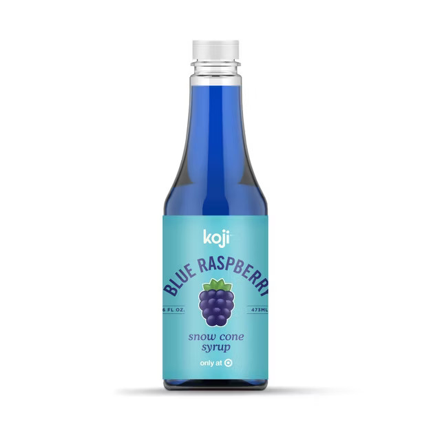 Koji Blue Raspberry Snowcone Syrup - 16 fl oz | Target