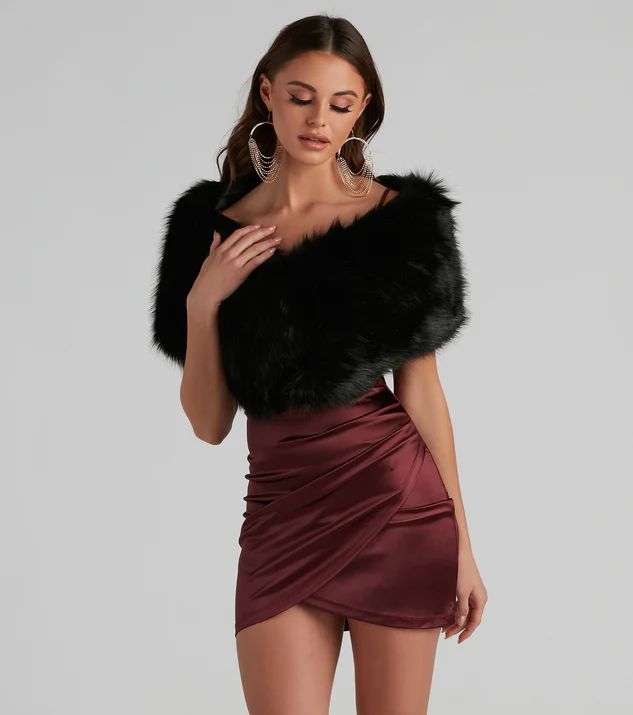 Ms. Diva Faux Fur Shawl | Windsor Stores