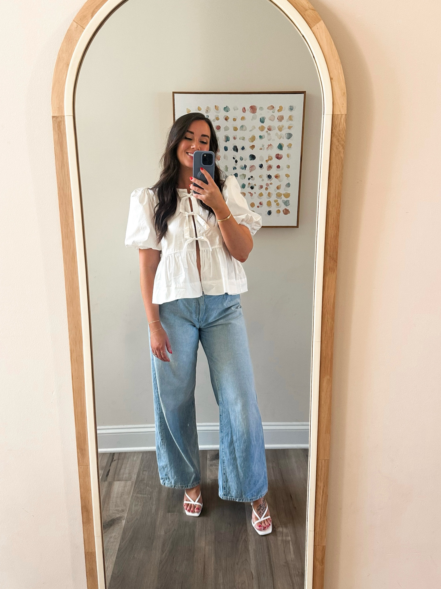 Ganni look for less, tie front blouse, amazon fashion 

#LTKSaleAlert #LTKShoeCrush #LTKFindsUnder50