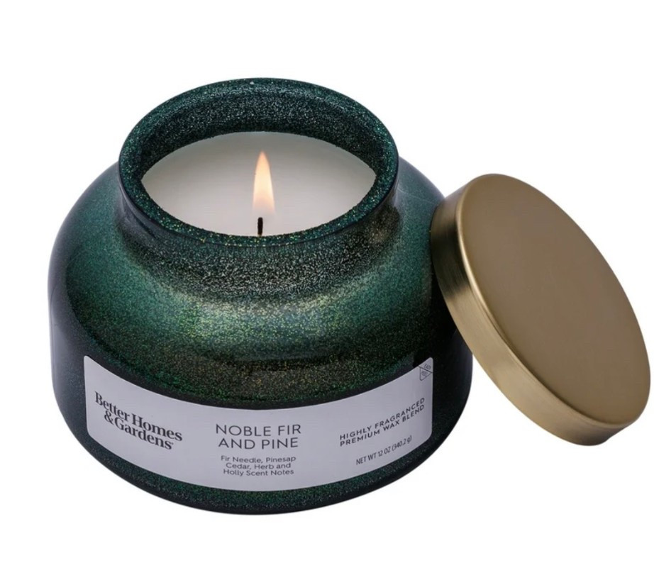 the viral @walmart candle and express delivery are saving me today • #walmart #walmartpartner arriving at my house in under an hour • subject to availability • fees and restrictions apply 