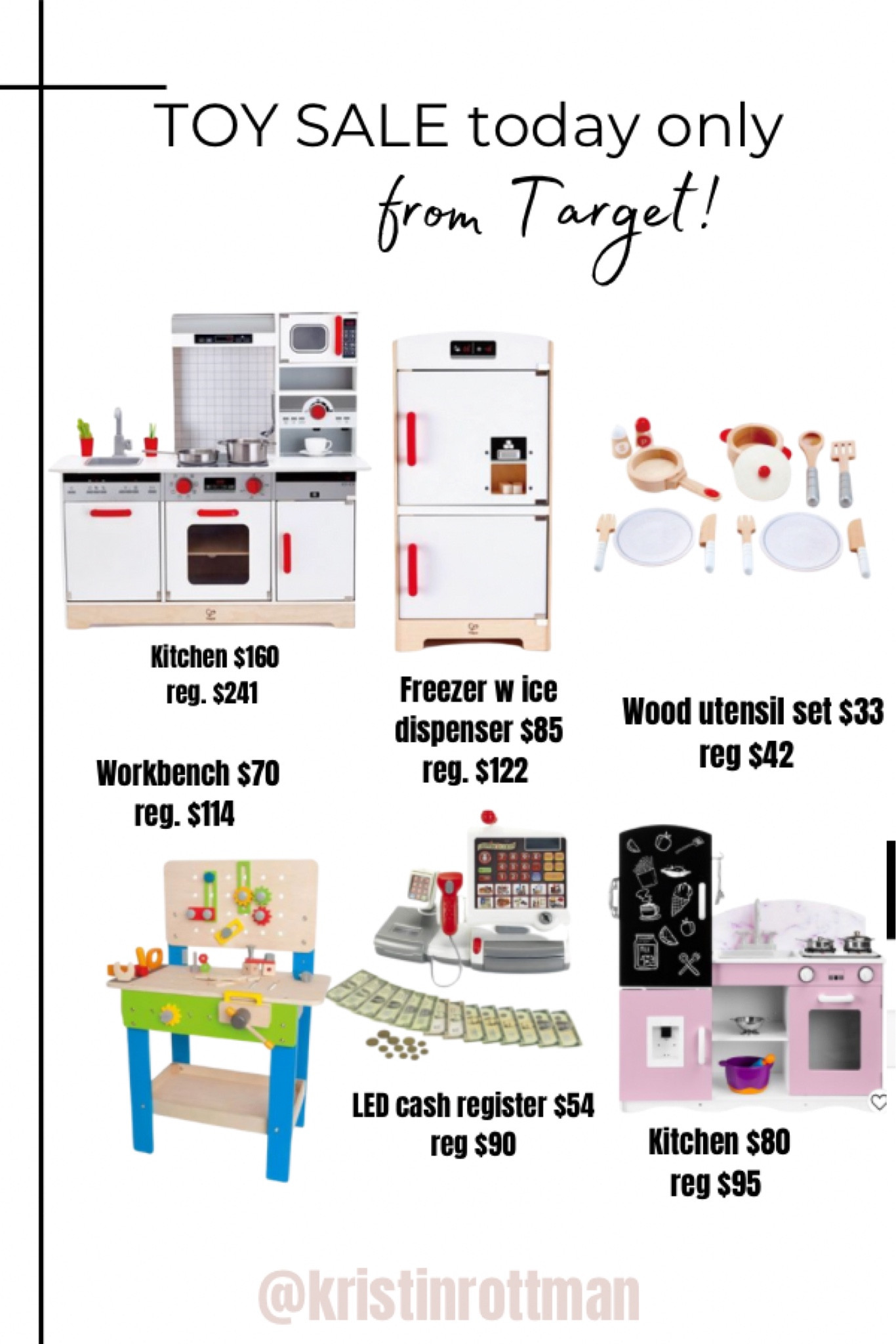 TOY sale today only from Target! 

#LTKSeasonal #LTKCyberweek #LTKHoliday