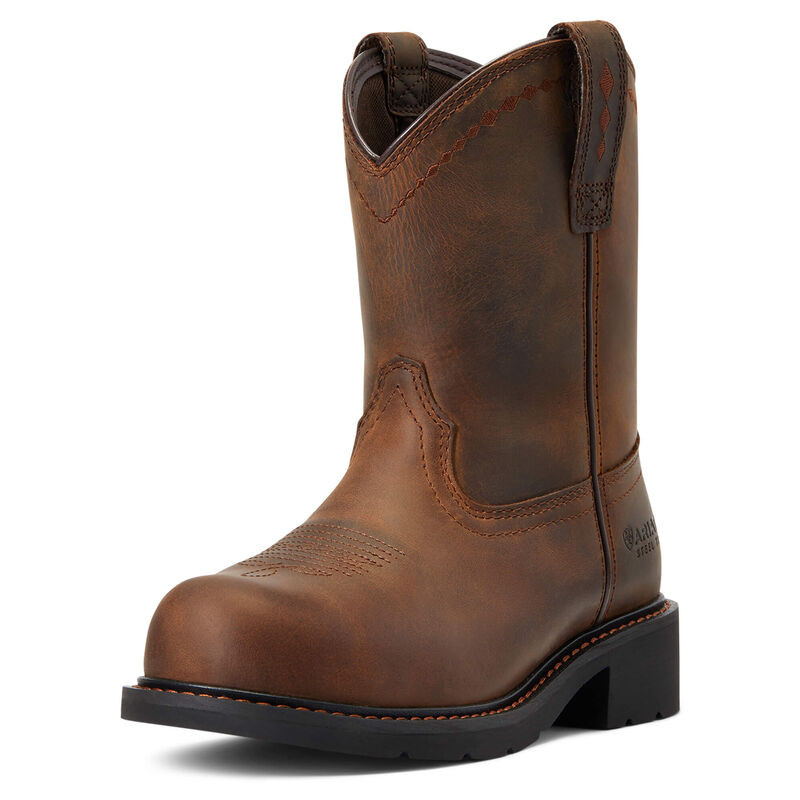Fatbaby Work Pull-On Steel Toe Work Boot | Ariat (US)