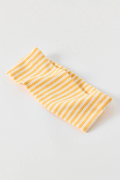 Evie Striped Headwrap Wide Headband | Urban Outfitters (US and RoW)