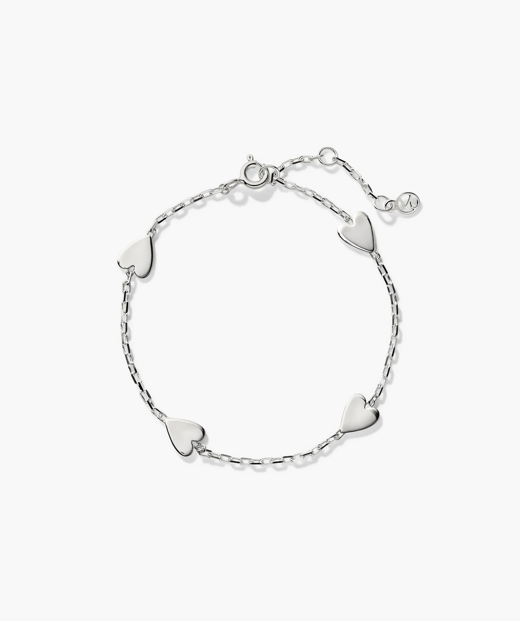 Heart Station Bracelet | Mejuri Fine Crew