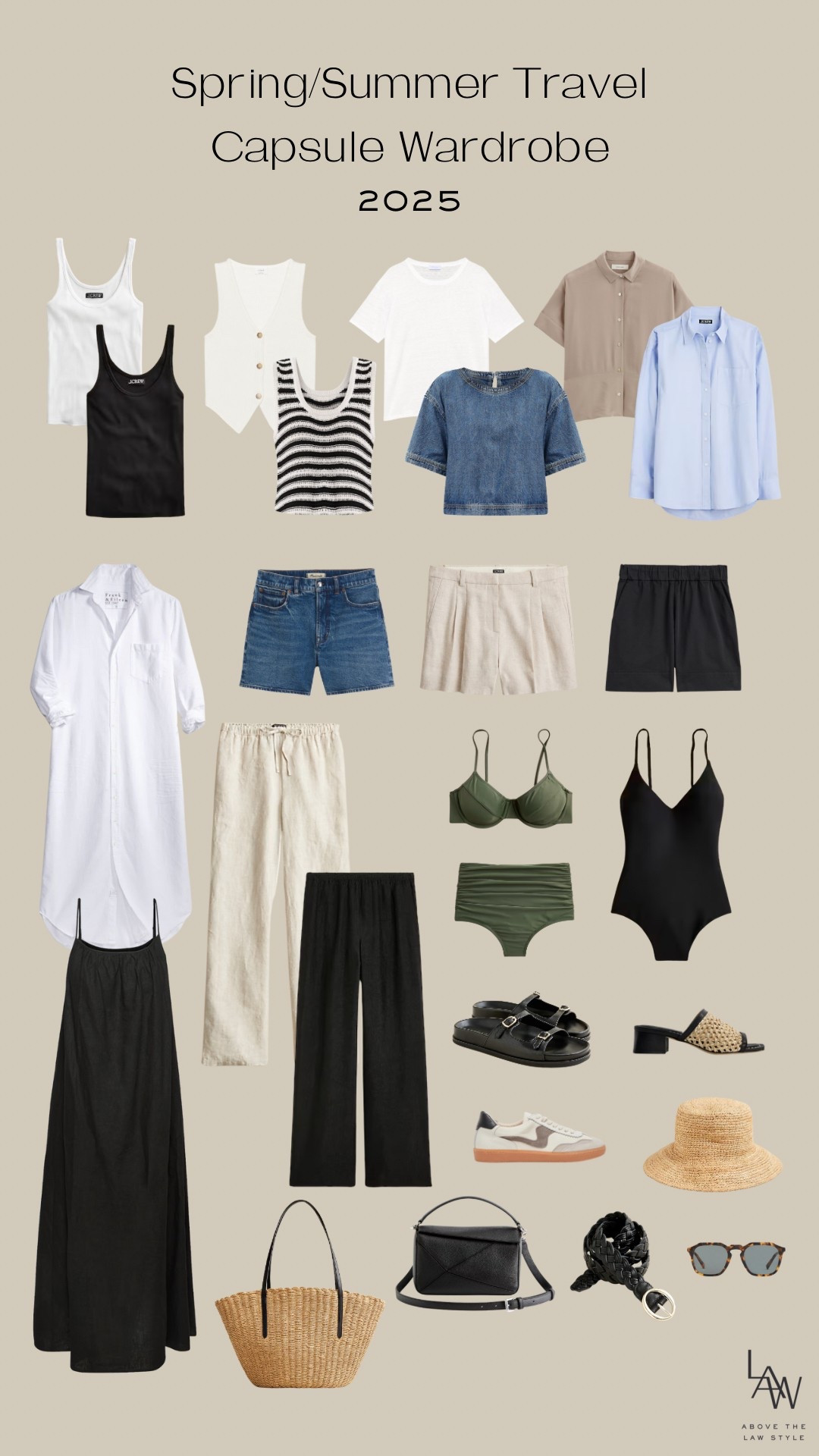 Spring/Summer Travel Capsule Inspo

#LTKTravel #LTKSaleAlert #LTKStyleTip