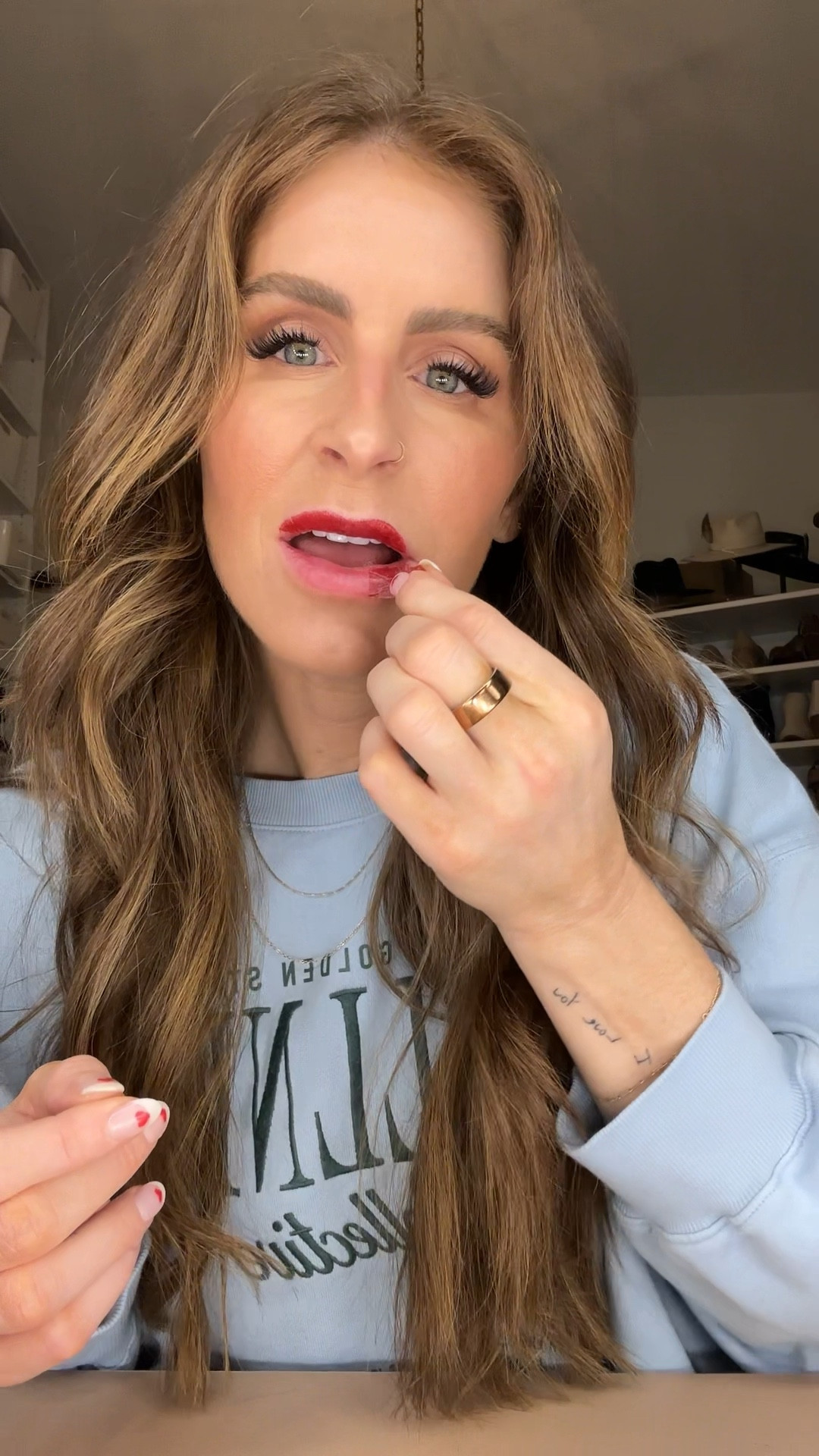 I’m obsessed with these lip tints, I only have to reapply once during the day 

#LTKMostLoved #LTKWatchNow #LTKBeauty