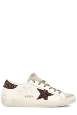 Golden Goose Deluxe Brand Super Star Lace-Up Sneakers | Cettire Global