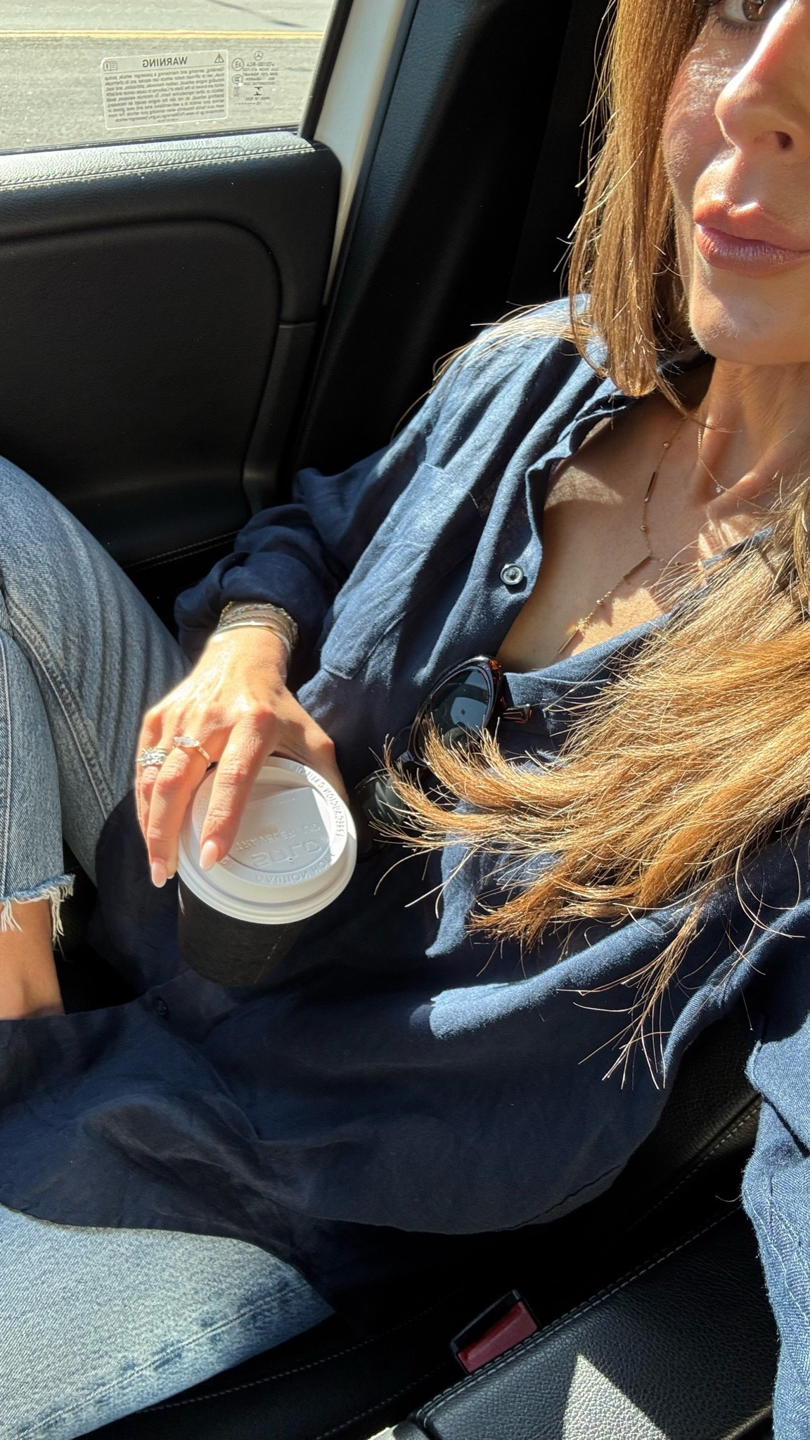 casual Monday morning outfit— I’m loving this linen shirt! wearing an xs and my favorite jeans and sandals! perfect outfit for spring & summer

#LTKootd #LTKmomlife