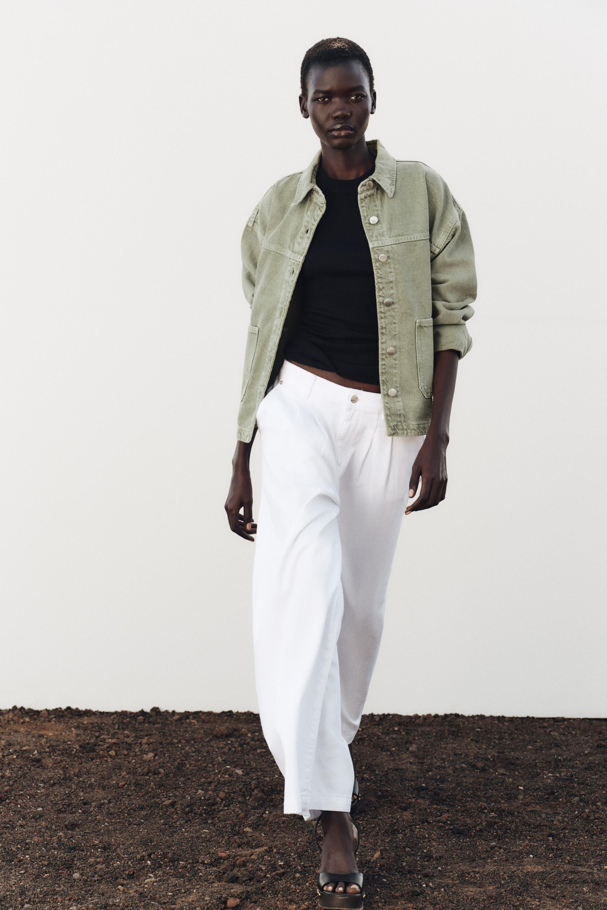 Z1975 DENIM JACKET WITH POCKETS | Zara UK