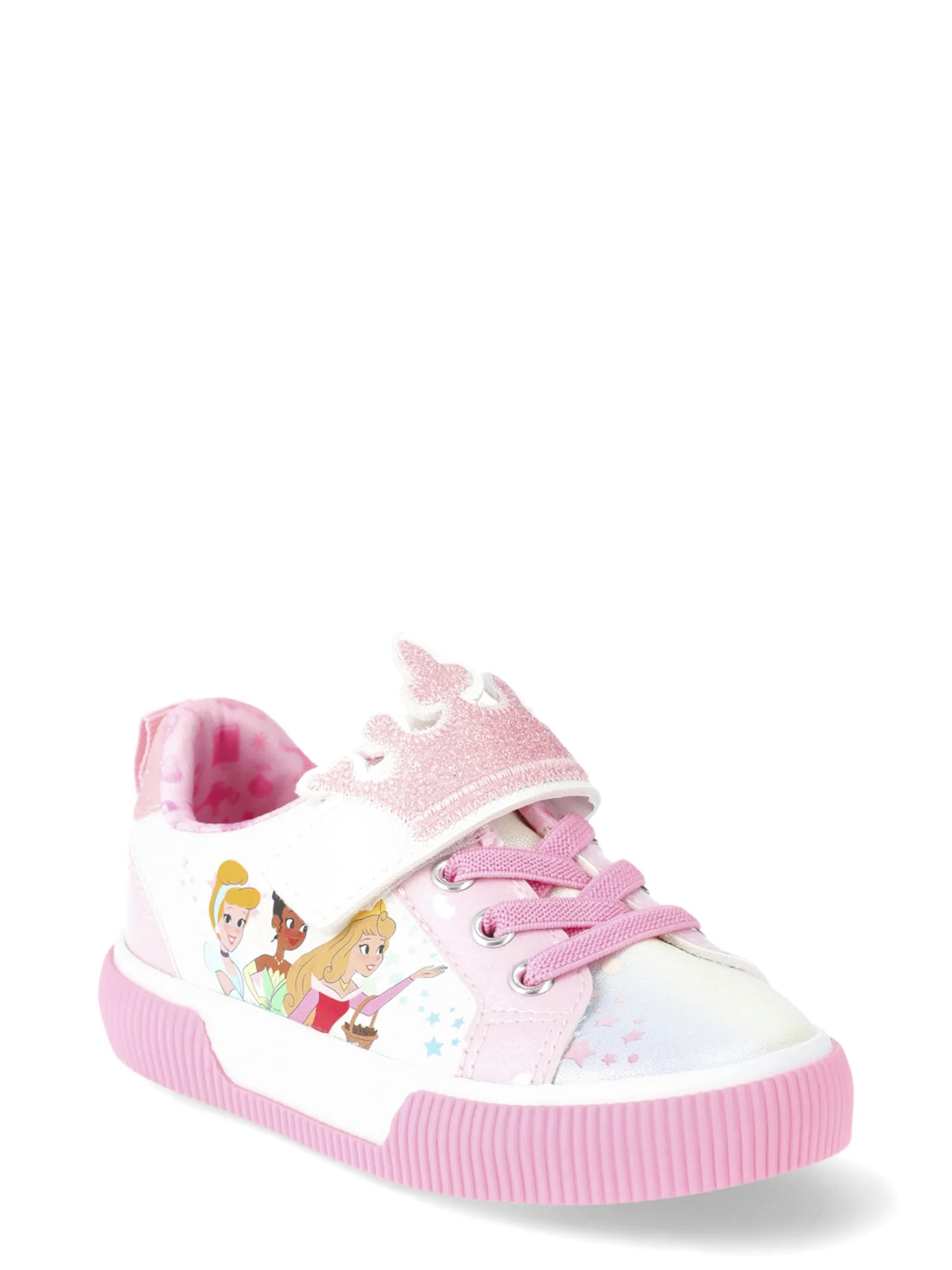 Disney Princess Toddler Girls Court Sneakers | Walmart (US)