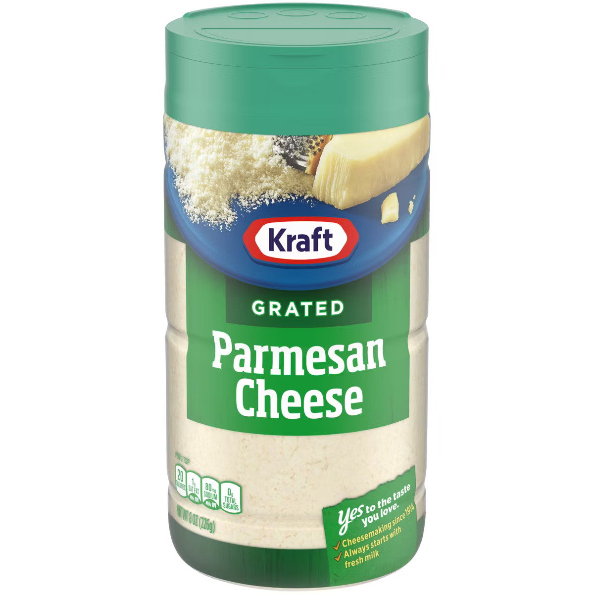Kraft 100% Grated Parmesan Cheese 8oz | Target