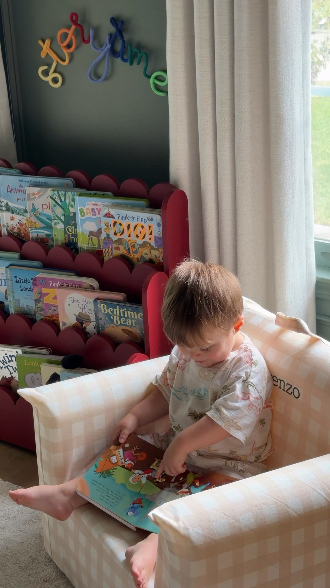 Nursery reading corner!