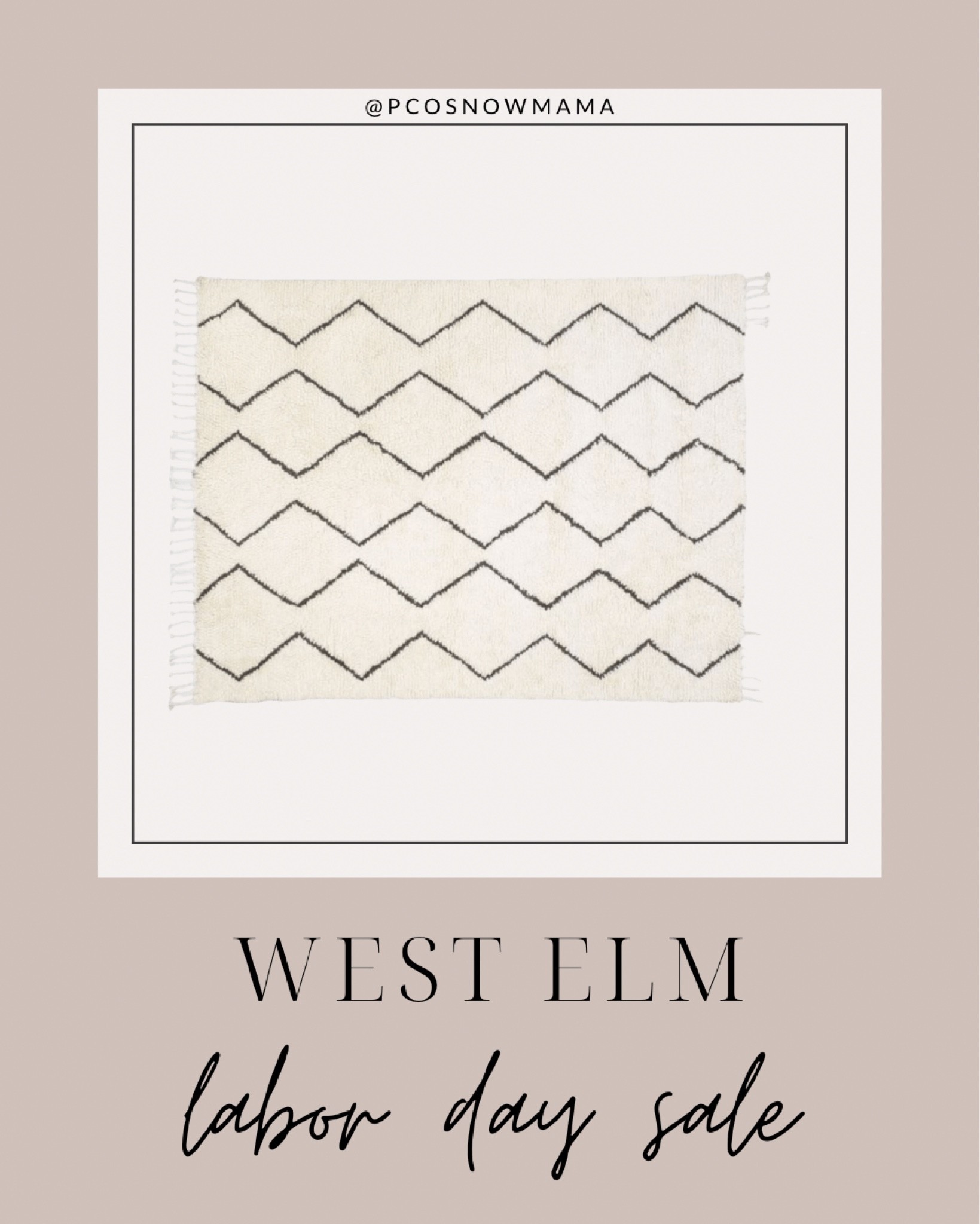 Rugs on a discount! At west elm 

#LTKhome