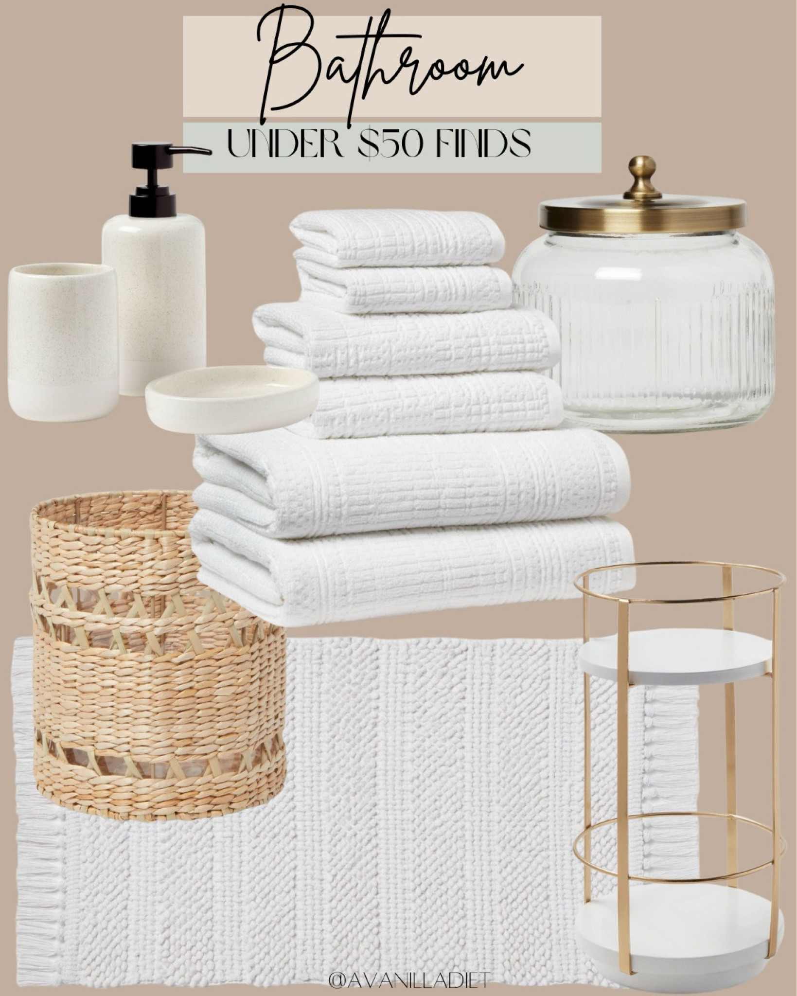 Bathroom favorites under $50 🤎

#amazonfinds 
#founditonamazon
#amazonpicks
#Amazonfavorites 
#affordablefinds
#amazonhome


#LTKhome #LTKfindsunder50