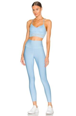 alo High-Waist 7/8 Airlift Legging in Blue Skies from Revolve.com | Revolve Clothing (Global)