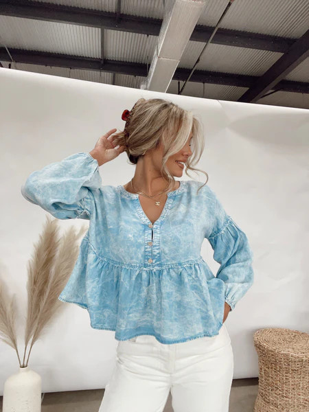 Think Of Me Babydoll Top | Lane 201 Boutique