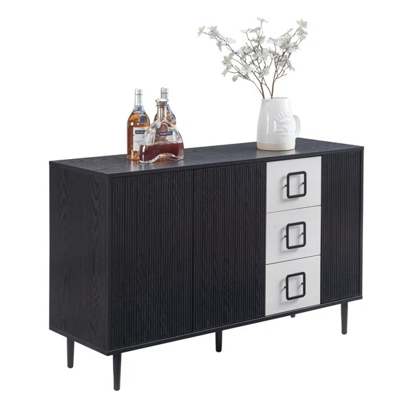 Charese 48" W Bar Cabinet | Wayfair North America