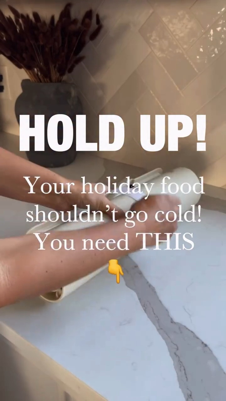 🔗 Comment WARM for a link! Cold food at parties? Never again. This genius warming mat keeps food HOT for up to 6 hours 🙌 It has multiple temp settings, wipes clean in seconds, and rolls up for easy storage.

🎁 Makes a great hostess gift!