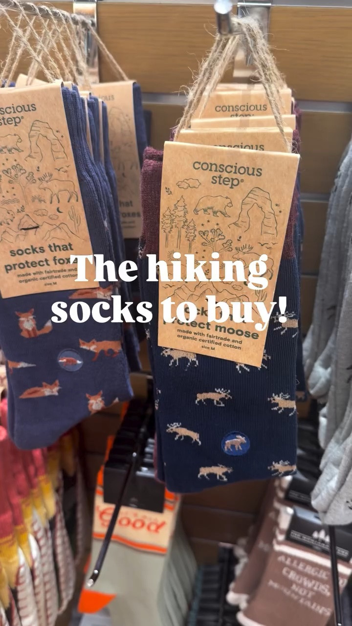 The hiking socks to buy…great socks for hiking where profits go to help wild animals. 

Comment socks for the link

#hiking #hikingsocks #hikingwithkids #hikingadventure #hikingtheglobe