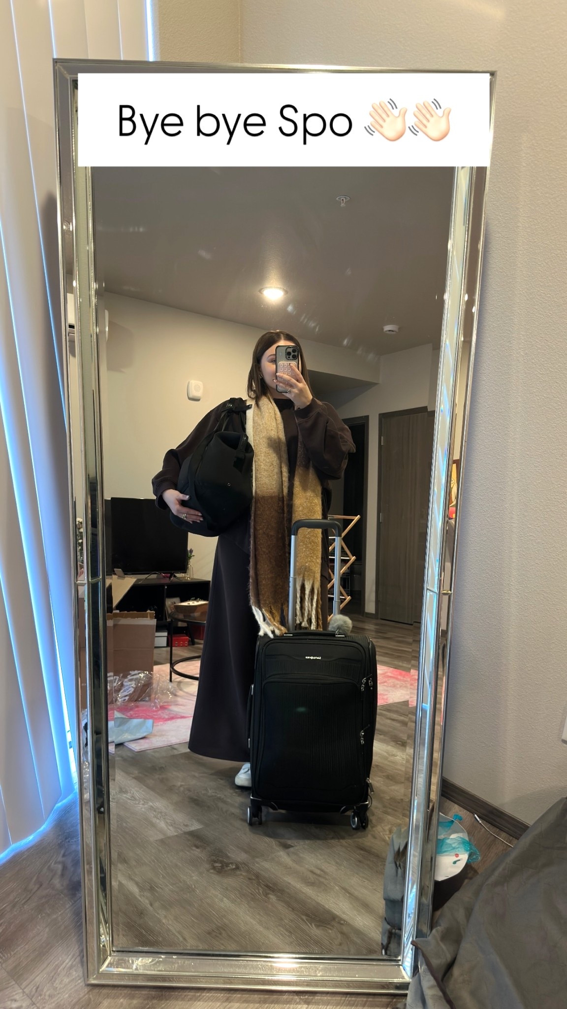 Bye bye Spo 👋🏻👋🏻

Cozy fall travel outfit perfect for the airport!

#LTKStyleTip #LTKHoliday #LTKTravel