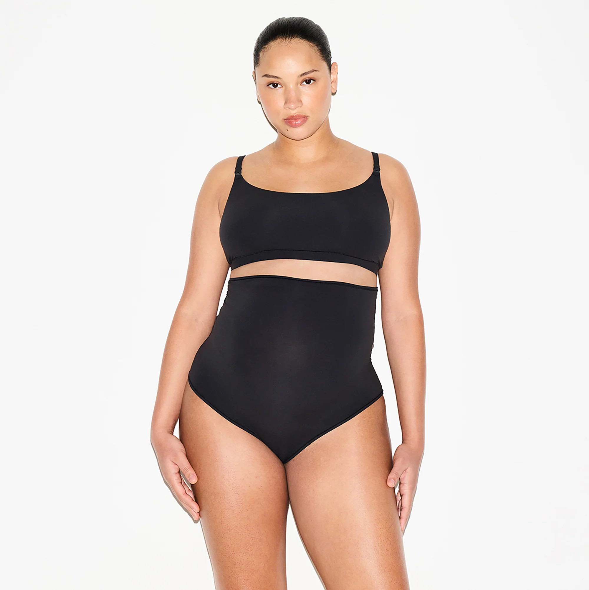 SKIMS Maternity Nursing Scoop Bralette 2-Pack | Black | 3XL | Fits Everybody | SKIMS (US)