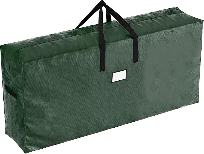 Elf Stor 9ft Christmas Storage Bag for Artificial Tree Protection, 1 pack x 9 ft, Green | Amazon (US)